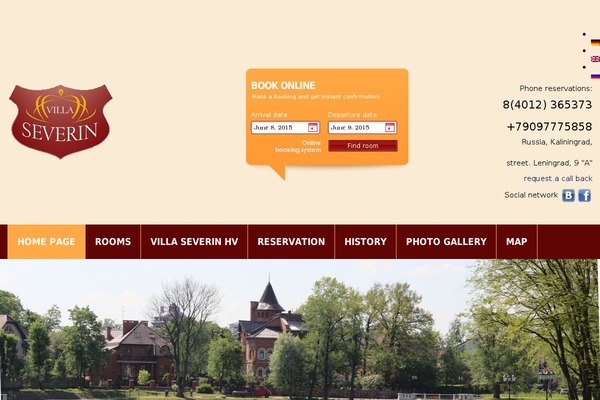Modality theme site design template sample