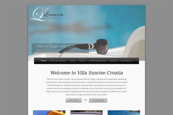 Lamoon theme site design template sample