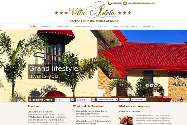 villaadelabalamban.com site used HotelBooking