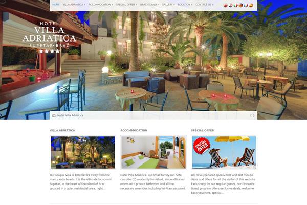 Wp_aegean5-v1.4 theme site design template sample