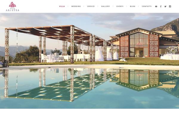 Hazel theme site design template sample