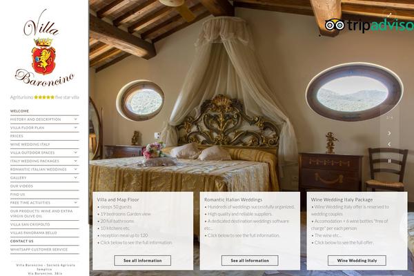 Kinetika theme site design template sample