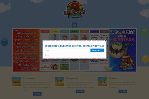 Happy Kids theme site design template sample