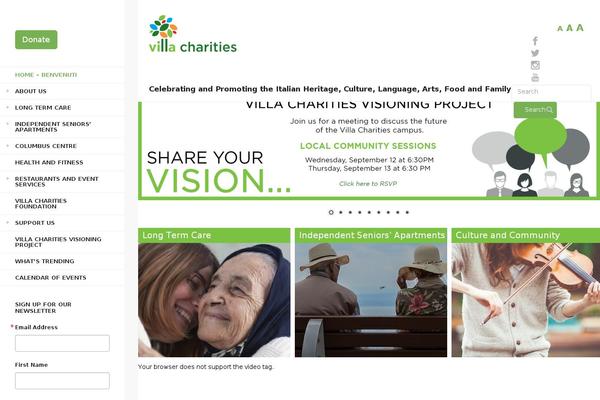 Site using Parallax Scroll plugin
