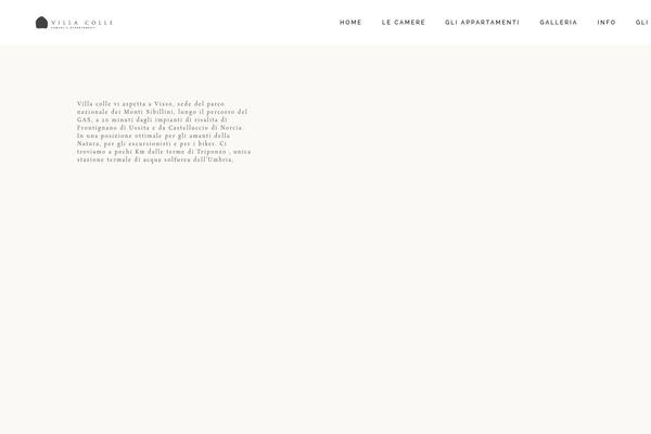 Alloggio theme site design template sample