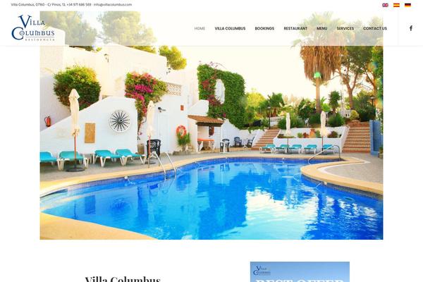 Uncode theme site design template sample