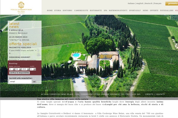 villacordevigo.it site used Screen1.4