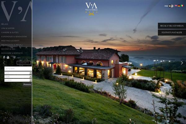 villadamelia.com site used Egotheme