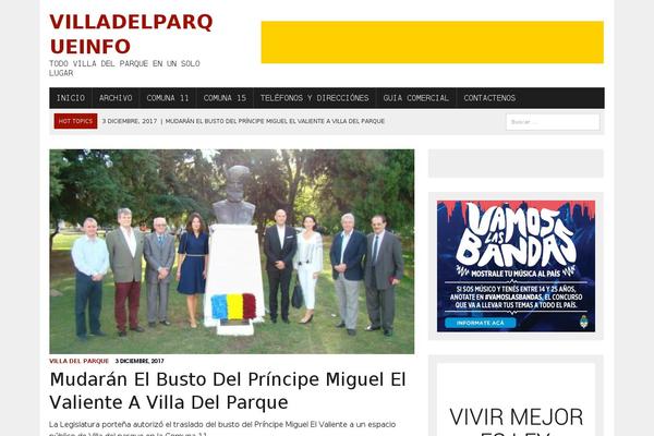 MH Newsdesk theme site design template sample