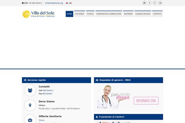 SoulMedic theme site design template sample