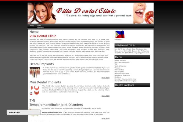 Black skyline theme site design template sample
