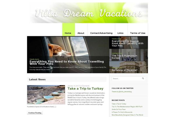Delicious Magazine theme site design template sample