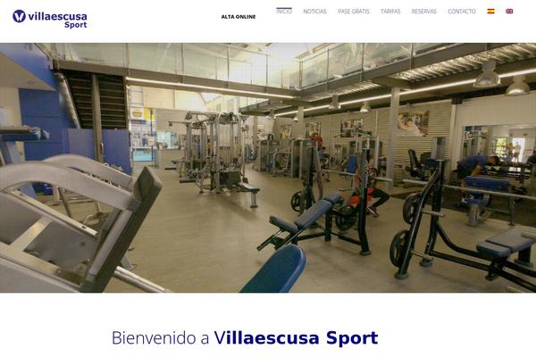 Avada theme site design template sample
