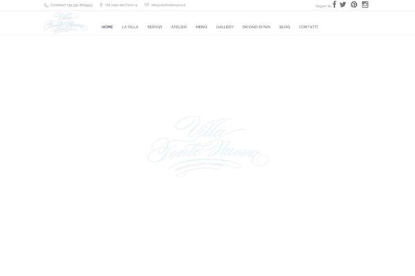 Fleur theme site design template sample