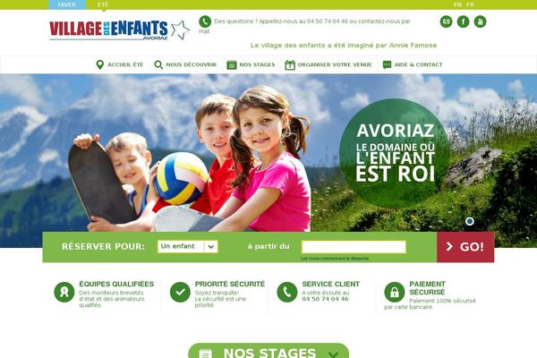 village-des-enfants.com site used Villagedesenfants