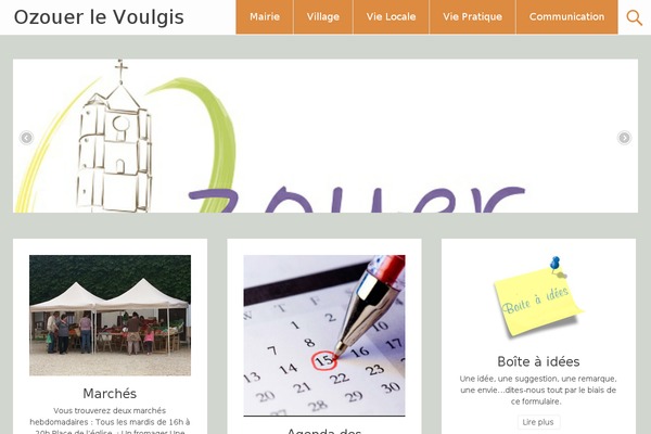 Radiate theme site design template sample