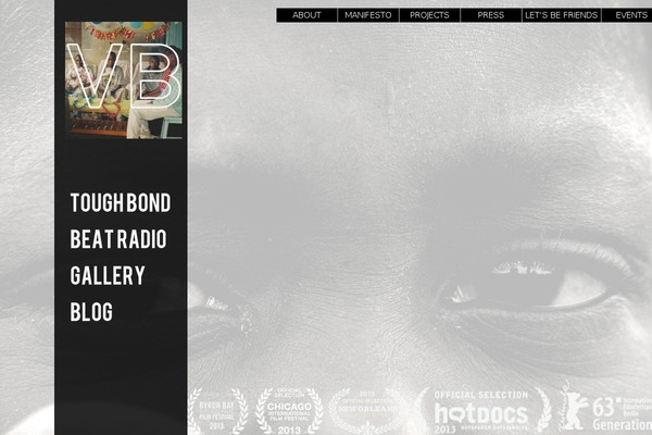 Fullscreen theme site design template sample
