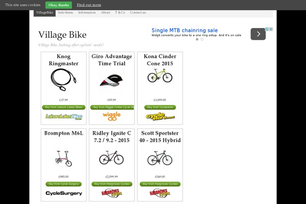 Prose theme site design template sample