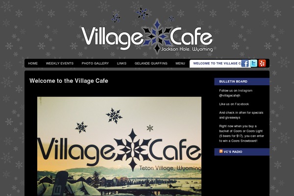 Custom Community theme site design template sample