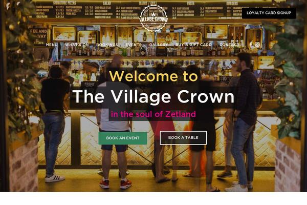 Bridge Child theme site design template sample