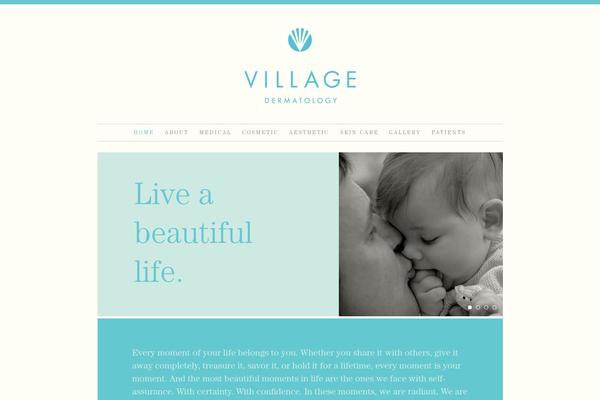 Dataperk theme site design template sample