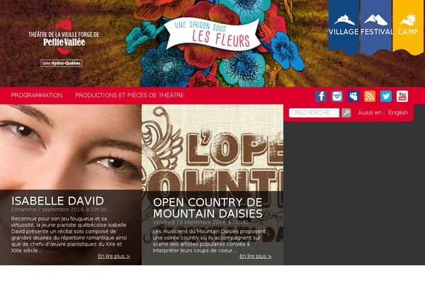 villageenchanson.com site used Henri-theme