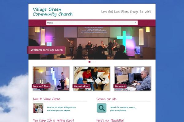 Jubilee theme site design template sample