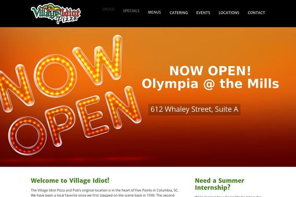 Nosh theme site design template sample
