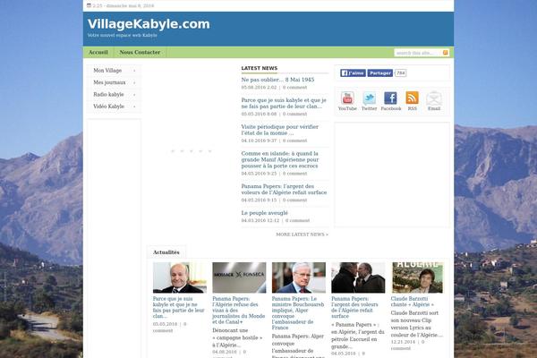 Forester theme site design template sample