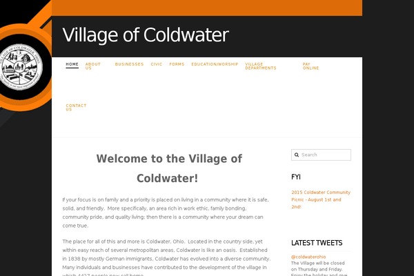 Site using Continuous announcement scroller plugin