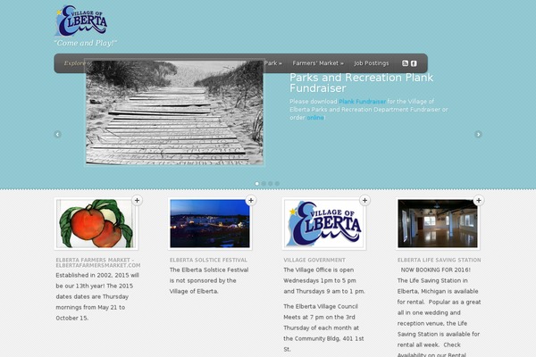 Feather theme site design template sample