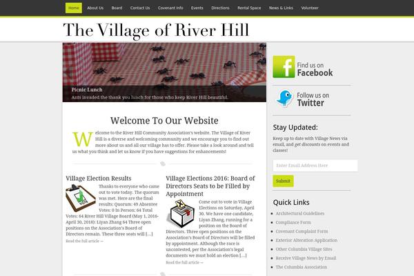 Thesis 1.8.5 theme site design template sample