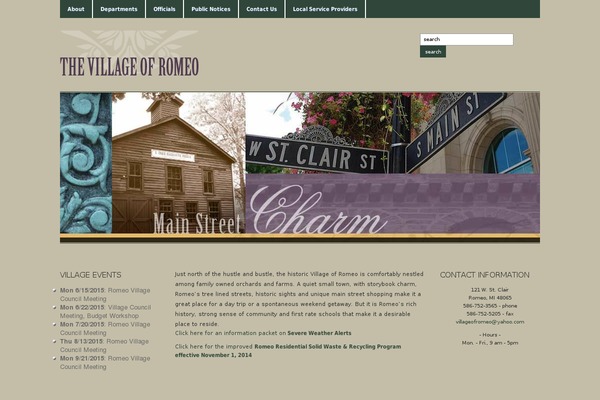 Academica theme site design template sample