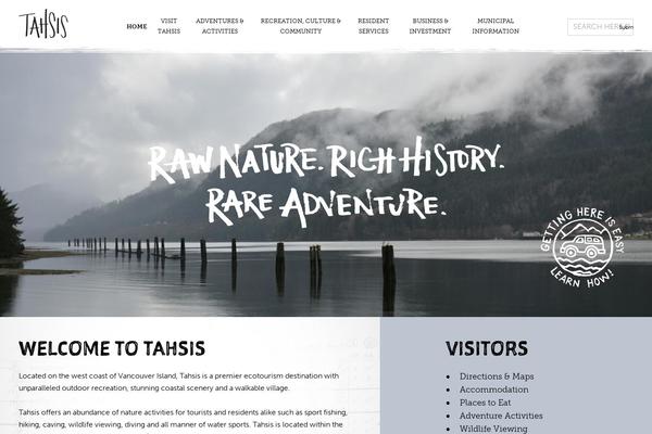villageoftahsis.com site used Tahsis