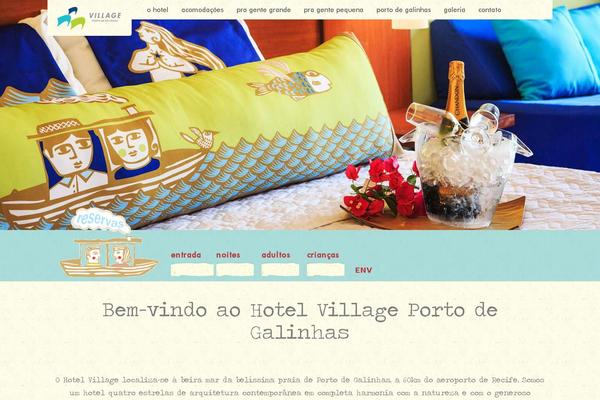 Village theme site design template sample