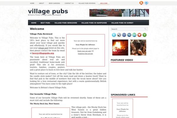 Vivex theme site design template sample