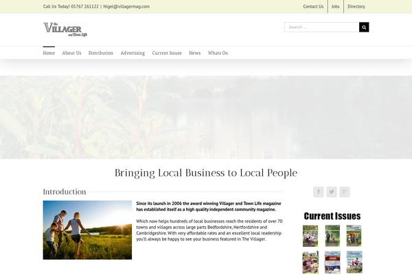 Avada theme site design template sample