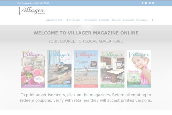 Credence theme site design template sample