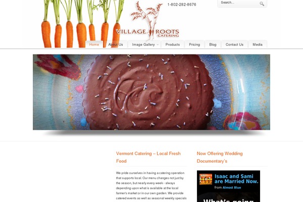 PureVISION theme site design template sample