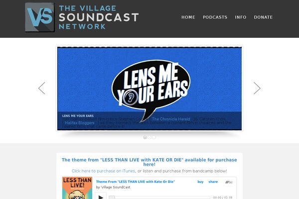 Feather theme site design template sample