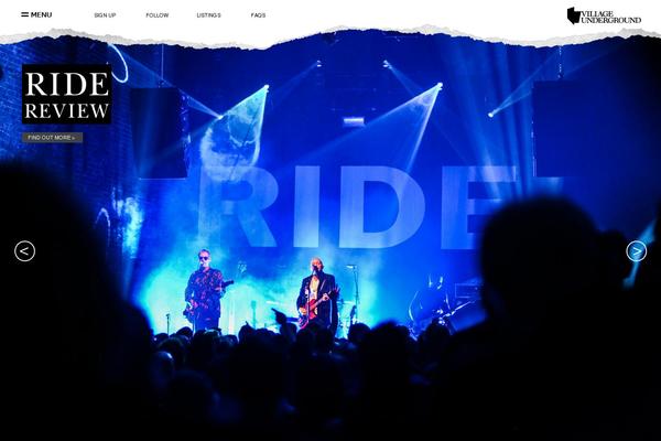 villageunderground.co.uk site used Village-underground