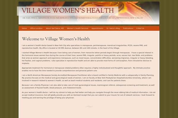 Bouquet theme site design template sample