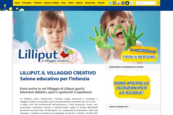Aspiration theme site design template sample