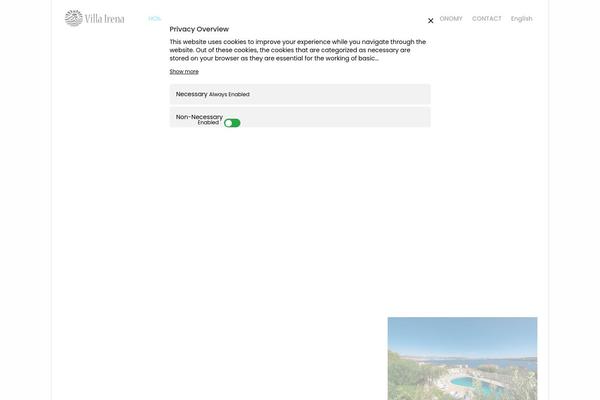 Ultima theme site design template sample
