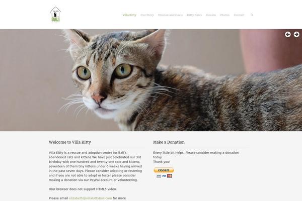 Rescue theme site design template sample