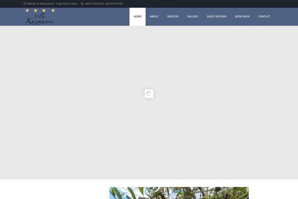 Hillter theme site design template sample