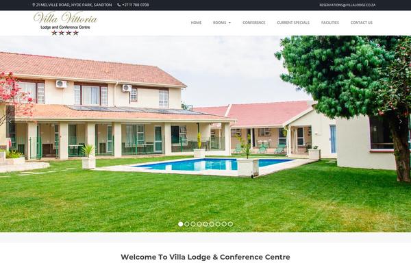 Hillter theme site design template sample