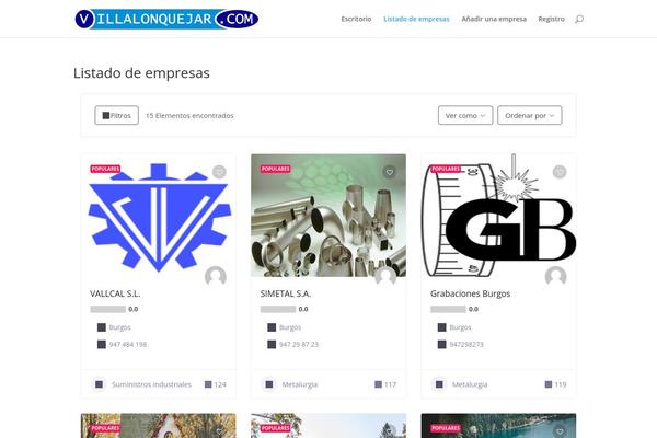 Site using Directorist plugin