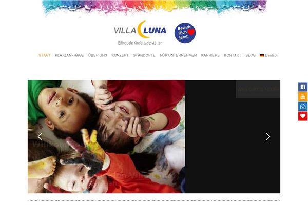 Impreza Child theme site design template sample