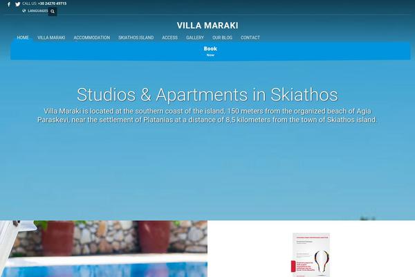 KALLYAS Child theme site design template sample